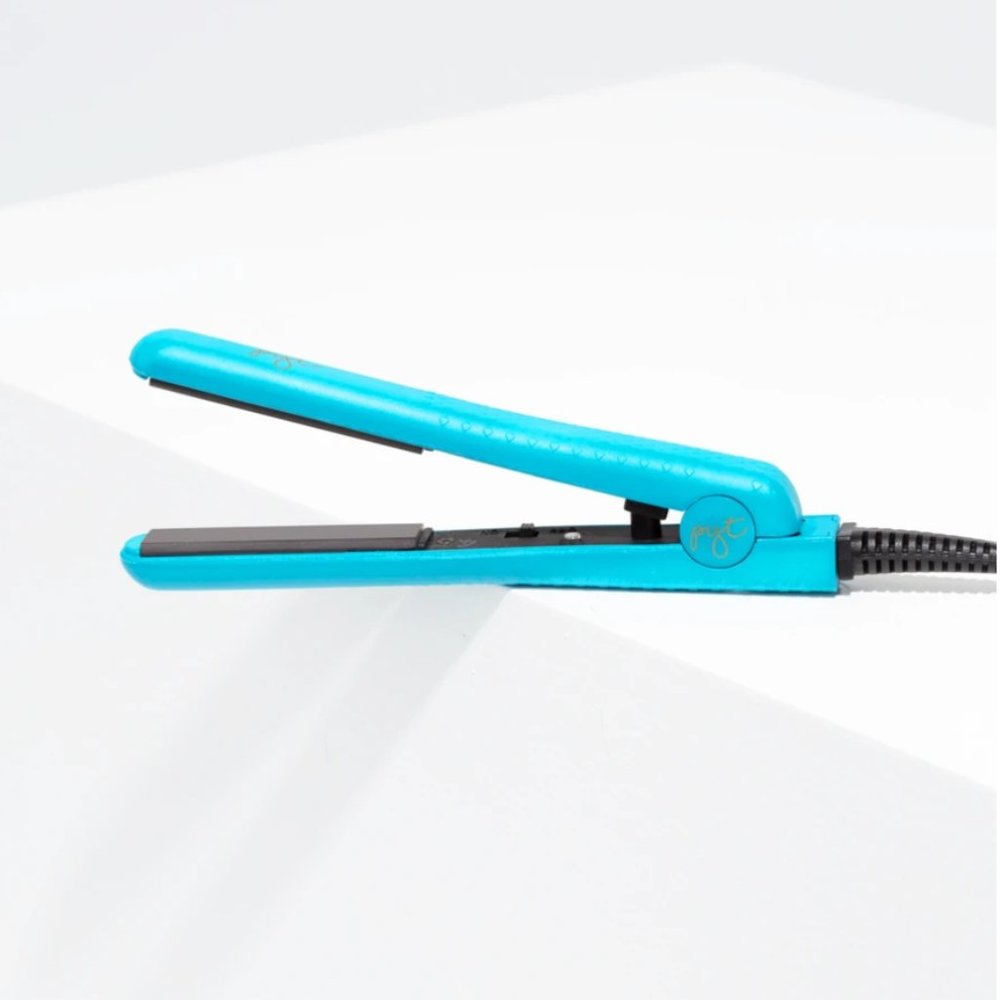 Pyt Turquoise Ceramic Mini Flat Iron Styling Tool
